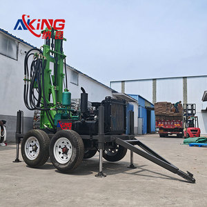 แท่นขุดเจาะบ่อน้ำขนาดเล็กยอดนิยม แท่นขุดเจาะไฮดรอลิกยกสูง 230 เมตร อุปกรณ์ขุดเจาะแบบพกพา - Product Image 3