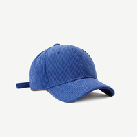 Topi Baseball Polos Bahan Corduroy Grosir, Topi Baseball 6 Panel Bahan Corduroy, Topi Olahraga Bahan Corduroy Model Dad Hat