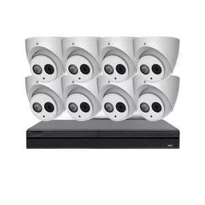 Oem DH 4 8 16 kênh PoE NVR Kit phát hiện chuyển động 5MP 6MP <span class=keywords><strong>4K</strong></span> HD đầy đủ màu sắc tầm nhìn ban đêm đen Hệ thống camera an ninh - Product Image 3