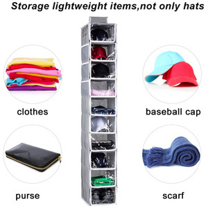 Hat Rack 10 Shelf Hanging Closet Hat Organizer for Visible Hat <b>Storage</b> - Product Image 6