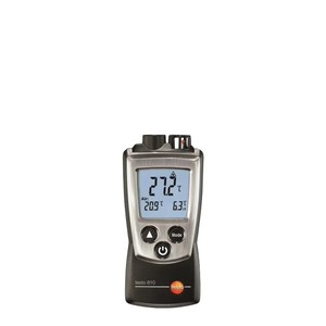 เครื่องวัดอุณหภูมิอินฟราเรดแบบพกพา Testo 810 สองช่องสัญญาณ แบบไม่สัมผัส สำหรับอุตสาหกรรม - Product Image 6