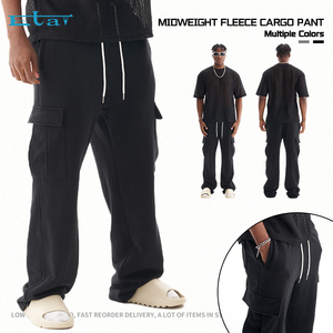 <span class=keywords><strong>Pantaloni</strong></span> <span class=keywords><strong>Cargo</strong></span> Streetwear di alta qualità da <span class=keywords><strong>uomo</strong></span> elastici <span class=keywords><strong>con</strong></span> chiusura a <span class=keywords><strong>vita</strong></span> <span class=keywords><strong>con</strong></span> cordoncino e polsini da <span class=keywords><strong>uomo</strong></span> <span class=keywords><strong>pantaloni</strong></span> <span class=keywords><strong>Cargo</strong></span> - Product Image 3