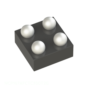 Composants électroniques de puissance (PMIC) NCP167AFCTC350T2G 4 XFBGA, WLCSP, service complet d'origine - Product Image 1