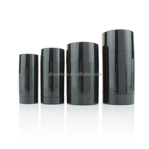 Grossiste 15g 30g 50g 75g Emballage Noir Brillant Bâton Déodorant Bâton Déodorant Récipient de Remplissage Vide - Product Image 3
