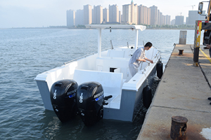 Fourniture directe d'usine 28ft pieds <span class=keywords><strong>bateau</strong></span> de pêche en fibre de verre de luxe FRP yacht 9.35 mètres <span class=keywords><strong>10</strong></span> personnes - Product Image 6
