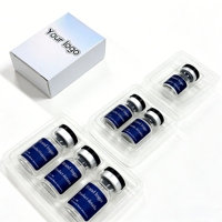 Boîtes rigides personnalisées en gros pour capsules de peptides, emballage de luxe pour flacons pharmaceutiques de 3 ml et 5 ml