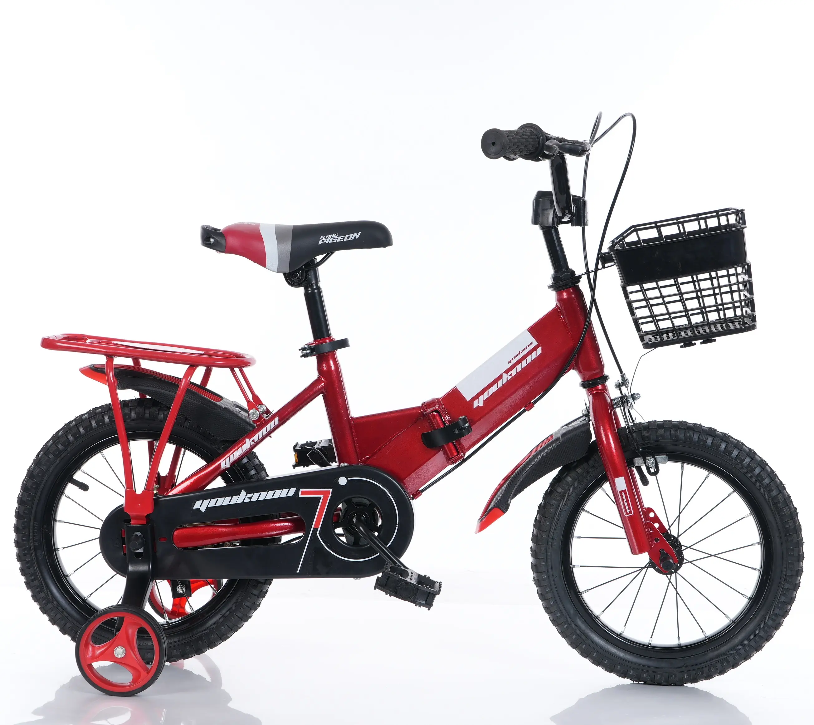 Envío directo de fábrica, bicicleta de acero barata para niños de 3 a 5 años