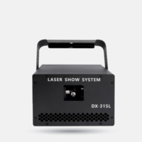 Projecteur laser RGB MOKE, éclairage de scène laser, 3W DMX512, auto master slave pour DJ, discothèque, bar, mariage, événement FX