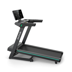 Oma Electric <b>Treadmill</b> 158x139.5x73cm Foldable Silent Incline Led <b>Screen</b> Home Running Unisex - Product Image 1