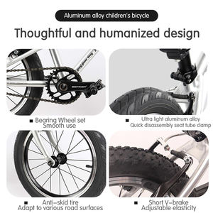 새로운 16/20 인치 풀 서스펜션 내리막 길 도시 자전거 아이들을위한 십대 mtb 자전거 - Product Image 5