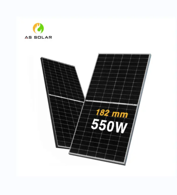 Satışa en düşük 530 fiyat ile 540W 550W GÜNEŞ PANELI W Mono Bifacial güneş modülü