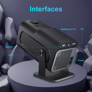 Hy320 mini Proyectores de pantalla láser de tiro corto Android 11 Publicidad Proyector de tiro corto 720p Full Hd Proyector superior - Product Image 3