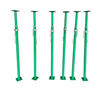 Étais télescopiques Q235 pour échafaudages Ringlock, idéaux pour le soutien de coffrages de dalles en béton