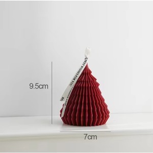 Novedad 2026: Velas Aromáticas de Cera de Soja Hechas a Mano con Forma de Árbol de Navidad para Decoración del Hogar, Venta al Por Mayor - Product Image 6
