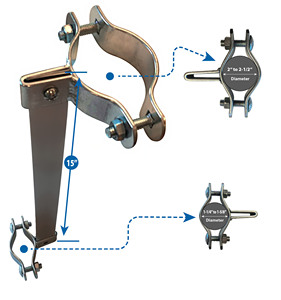 Hiện đại nhiệm vụ nặng nề thép carbon Chuỗi liên kết cổng gần hơn tự động cổng gần hơn có thể điều chỉnh tốc độ cho ngoài trời không khung - Product Image 2