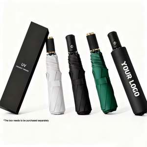 Sombrilla Plegable Automática de 3 Pliegues, Portátil, Económica, de Alta Calidad, con Energía Solar, para Exteriores, de Guangdong, China, Venta al Por Mayor - Product Image 4