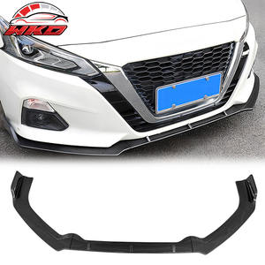 Pour Nissan Altima 2019-2022, lèvre de pare-chocs avant, impression fibre de carbone, spoiler PP, garniture 3 pièces, kit carrosserie de haute qualité - Product Image 1