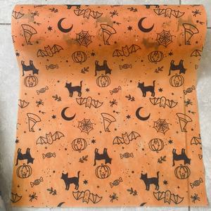 Halloween fête décoration nappe chemin de table crâne citrouille fantôme - Product Image 5