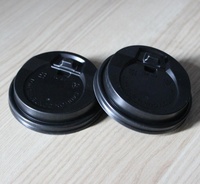 PS Couvercles Gobelets En Plastique Flip Off Cap Bouchon En Plastique Bouchon De Remplacement Sel Et Poivre En Plastique Tapper 250 Ml Pour Aliments Blanc, Noir