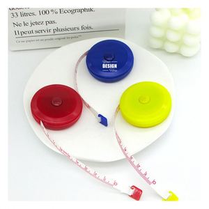 Custom Retractable <b>Tape</b> <b>Measure</b> + 60-Inch Vinyl Sewing Ruler for <b>Body</b> & Fabric with Double Scale, Tailor's Choice - Product Image 1