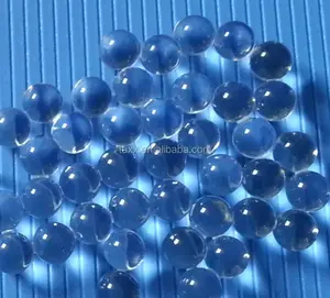 Bola de vidrio sólido transparente de alta precisión, cuentas de vidrio de borosilicato, Sosa, Lima, a la venta