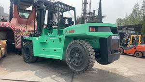 Carretilla elevadora usada Mitsubishi FD160 con sistema de control inteligente que transporta eficientemente 16 toneladas de trabajo preciso y ordenado - Product Image 6