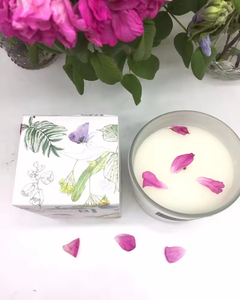 Vela perfumada de aromaterapia, cera de soja, venta al por mayor, relajante, de lujo, personalizada, Santal, 33 velas, Festival de fragancia para el hogar - Product Image 5