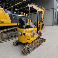 Excavatrice hydraulique compacte d'occasion CAT 301.7CR de 1,9 tonne pour travaux de jardinage urbain – Options d'approvisionnement – Comparaison CAT301.5, CAT301.8, CAT302.7CR