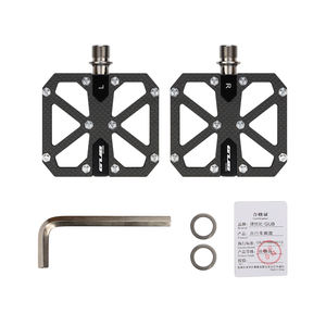 Pedales de <span class=keywords><strong>Bicicleta</strong></span> de Fibra de Carbono GUB GC085, Tres Rodamientos, Ligeros, para <span class=keywords><strong>Bicicleta</strong></span> de Montaña y Carretera, <span class=keywords><strong>Eje</strong></span> de Aleación de Titanio - Product Image 5