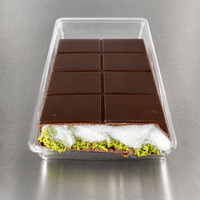 Barra de Chocolate de Dubái con Relleno de Pistacho Kunafa y Algodón de Azúcar, Marca Privada OEM