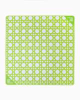Tapis de Mahjong de Luxe en Néoprène avec Grilles Imprimées et Pochette de Rangement – Écologique et Durable pour le Jeu en Casino et les Voyages