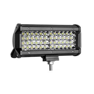 Quality 4 Rows LED Driving Light Bar for Off froad Trucks - 7 inch Rated 144W - Bright LEDs - Wholesales Made In China