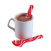 Hot Selling Peppermint Sweet Spoon Shape Christmas Coffee Tea Milk Drink Stirring Lollipop Candy
