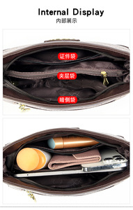 Fashion New Designer Crossbody Bags High Quality PU Leather Shoulder Messenger Bag Casual <b>Totes</b> Luxury Women Handbags and Purses - Product Image 6