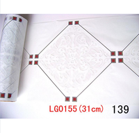 Feuille de marquage à chaud durable et élégante de 31 cm pour panneaux et plaques de décoration intérieure