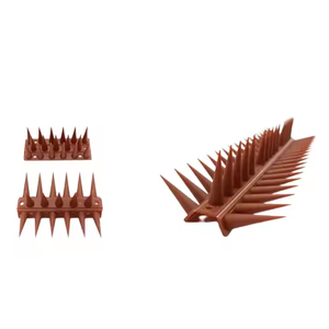 Pointes <span class=keywords><strong>anti</strong></span>-oiseaux en plastique réutilisables pour l'extérieur, <span class=keywords><strong>anti</strong></span> chat, <span class=keywords><strong>anti</strong></span>-pigeon, pour clôture, mur et toit - Product Image 3