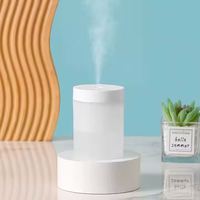 Humidificateur ultrasonique portable mini coloré pour la maison avec lumière LED, diffuseur d'air frais pour la maison et la voiture, vente chaude