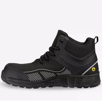 Chaussures de sécurité industrielles pour hommes, mi-montantes, MILOS, S1P ESD SRC, embout composite, anti-perforation