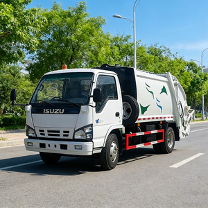 รถบรรทุกเก็บขยะแบบอัด 4x2 ขนาด 10-15 ลูกบาศก์เมตร เครื่องยนต์ดีเซล เกียร์ธรรมดา ยี่ห้อญี่ปุ่น ลดราคาพิเศษ - Product Image 2