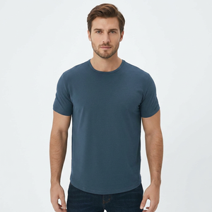 Wholesale Custom High Quality Blank 100% <b>Polyester</b> <b>Tshirt</b> Men Sublimation Printing T-shirt for men loose fit - Product Image 1