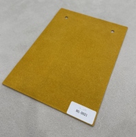 Tissu en suède floqué en fibres de vache recyclées écologiques de 2,3 mm, résistant à l'abrasion, épaisseur personnalisable, haute qualité, pour chaussures et sellerie automobile