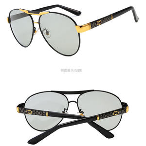 نظارات قيادة ليلية 10008 للرؤية الليلية نظارات مقاومة للوهج للرجال والنساء عدسات فوتوكروميك للنساء والرجال نظارات عدسات النهار والليل - Product Image 2