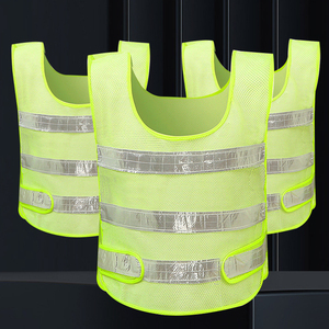 Gilet Riflettente Notturno all'Ingrosso, <span class=keywords><strong>Abbigliamento</strong></span> Protettivo da Giardino, Stampa Personalizzata, Traspirante, Taglie Forti, <span class=keywords><strong>Abbigliamento</strong></span> da Lavoro ad Alta Visibilità - Product Image 1