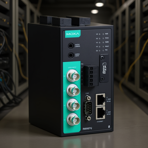 Module Ethernet industriel Moxa V Port 464 avec prise en charge PoE pour caméra IP - Product Image 3