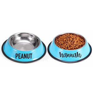 Platos de Acero Inoxidable para Perros y Gatos, Diseño Bonito, Comedero para Gatos, Apto para Mascotas con Base de Goma, Fácil de Limpiar - Product Image 5