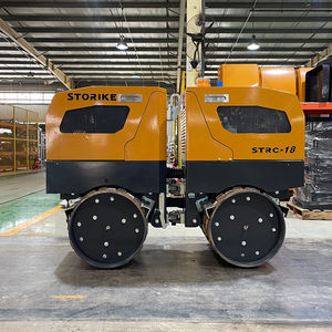 Rodillo Compactador Vibratorio de Doble Tambor de 1.8 Toneladas, Recién Mejorado de Fábrica, con Control Remoto, para Compactación de Zanjas - Product Image 4
