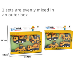2 sets evenly mixed in an outer box