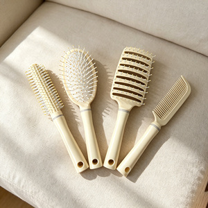 A302 Série Combinée Direct Usine, Logo Personnalisé, Peigne en Plastique pour Salon de Coiffure avec Laser Ionique, Barre de Bouclage + Peigne à Dents Écartées Confortable - Product Image 3