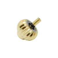 Piezas de corona de reloj de cabeza redonda, piezas de caja de corona de reloj de acero inoxidable, superventas