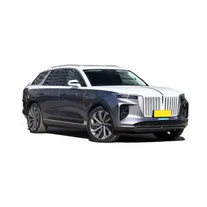 뉴 Hongqi E-HS9 2023 690km 7 좌석 대형 4WD SUV 고속 순수 전기 EV 자동차 새로운 에너지 자동차 전기 자동